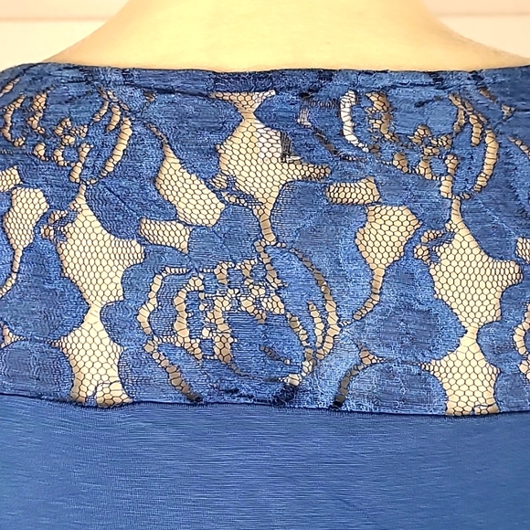 Cupio Lace Overlay Tunic NWT - Picture 6 of 13